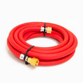Acetylene Fitted Hose 10mm (3/8")x 5m c/w Check Valves