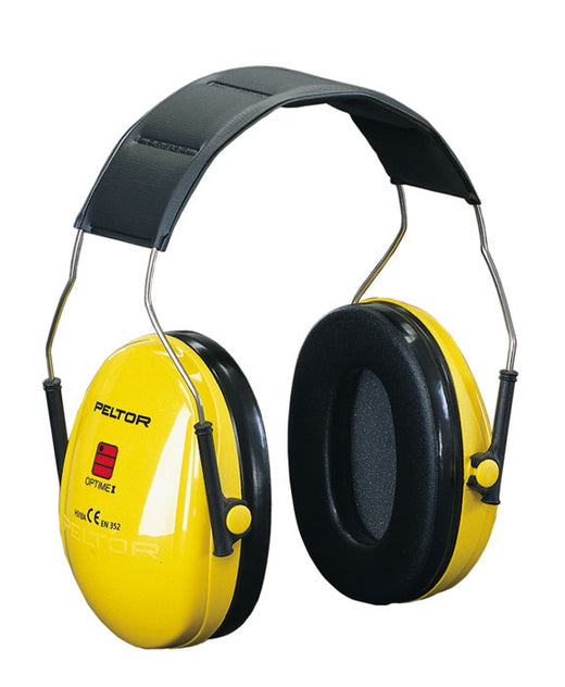 3M PELTOR Optime I Earmuffs H510A-401-GU Yellow Headband