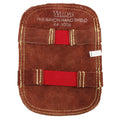 Weldas 44-3006LB heat reflective aluminised handshield with leather back