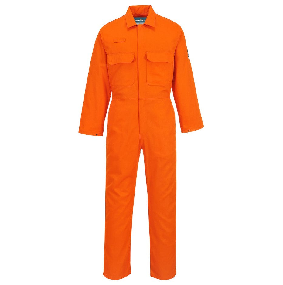 Portwest Bizweld FR Regular Coverall Orange XXXXL