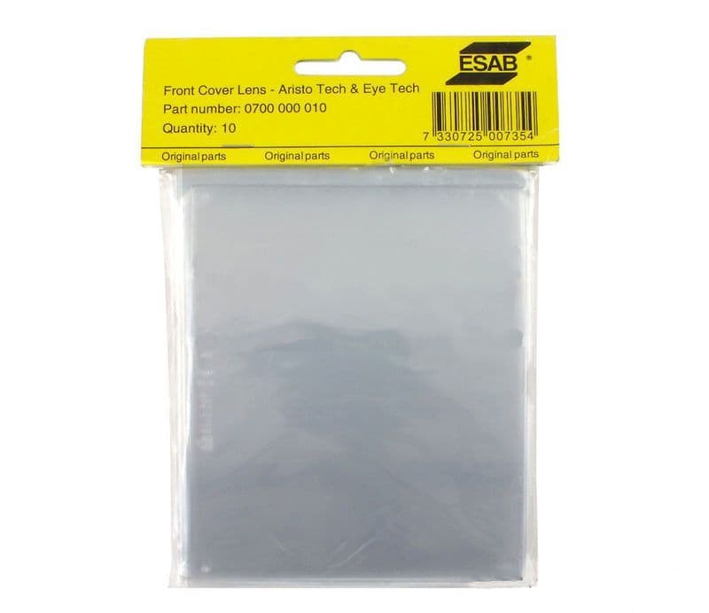 ESAB Warrior Outer Lens - 116mm x 94mm (Pk10) 0700000010