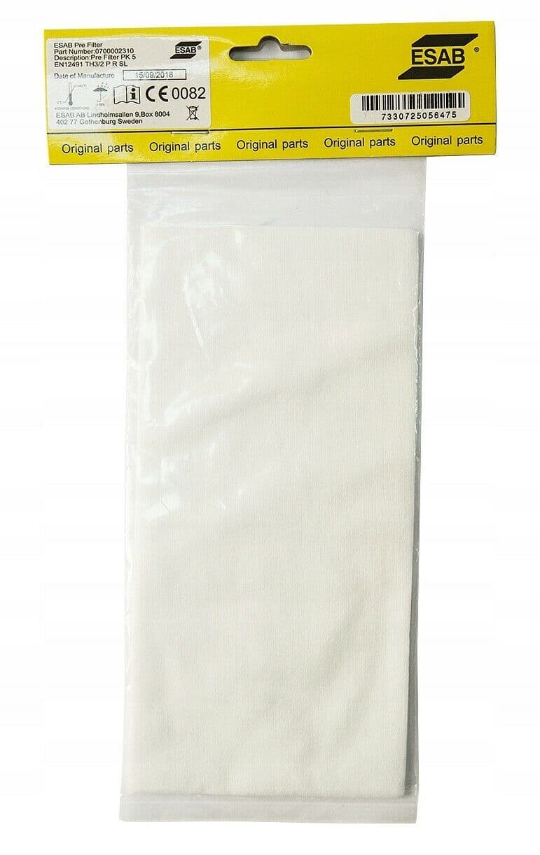 ESAB AIR 160/190 PRE FILTERS (PK5) 0700002310