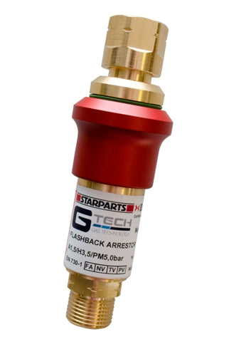 GTEC Flashback Arrestor Resettable Fuel Gas