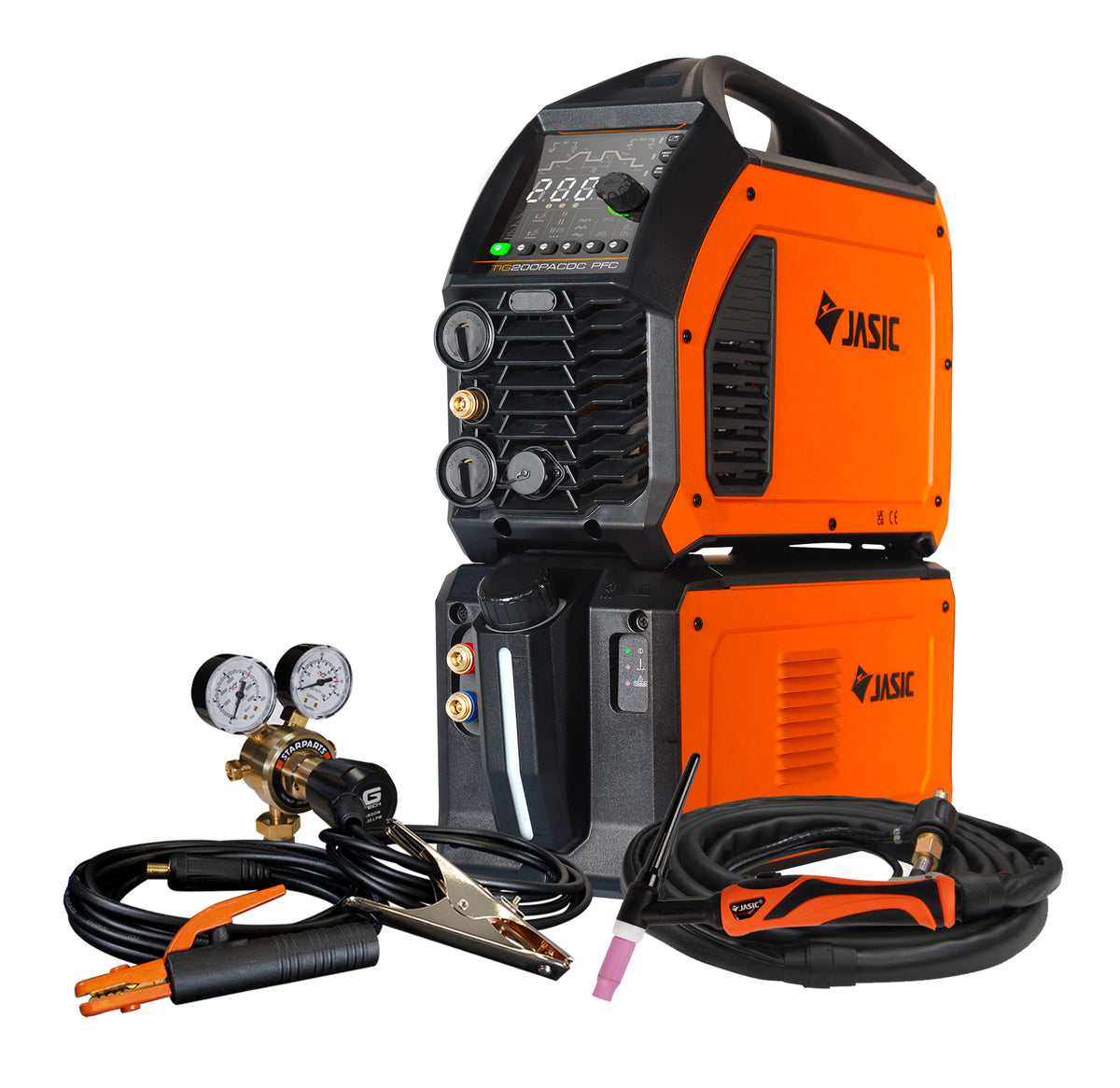 Jasic EVO TIG 200 Pulse AC/DC Water Cooled Inverter Welder | 110/240V