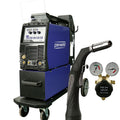 Parweld XTM256i 400V multi-process MIG, Lift TIG and MMA welder on trolley