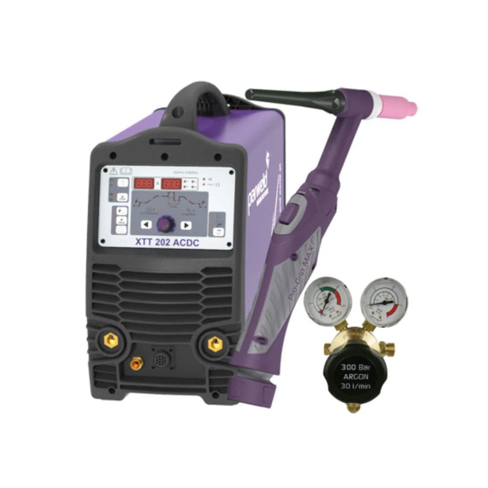 Parweld XTT 202P AC/DC pulsed TIG inverter welder 230V