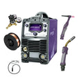 Parweld XTM 201Di-P1 dual-voltage multi-process inverter welder for MIG, Lift TIG and MMA welding
