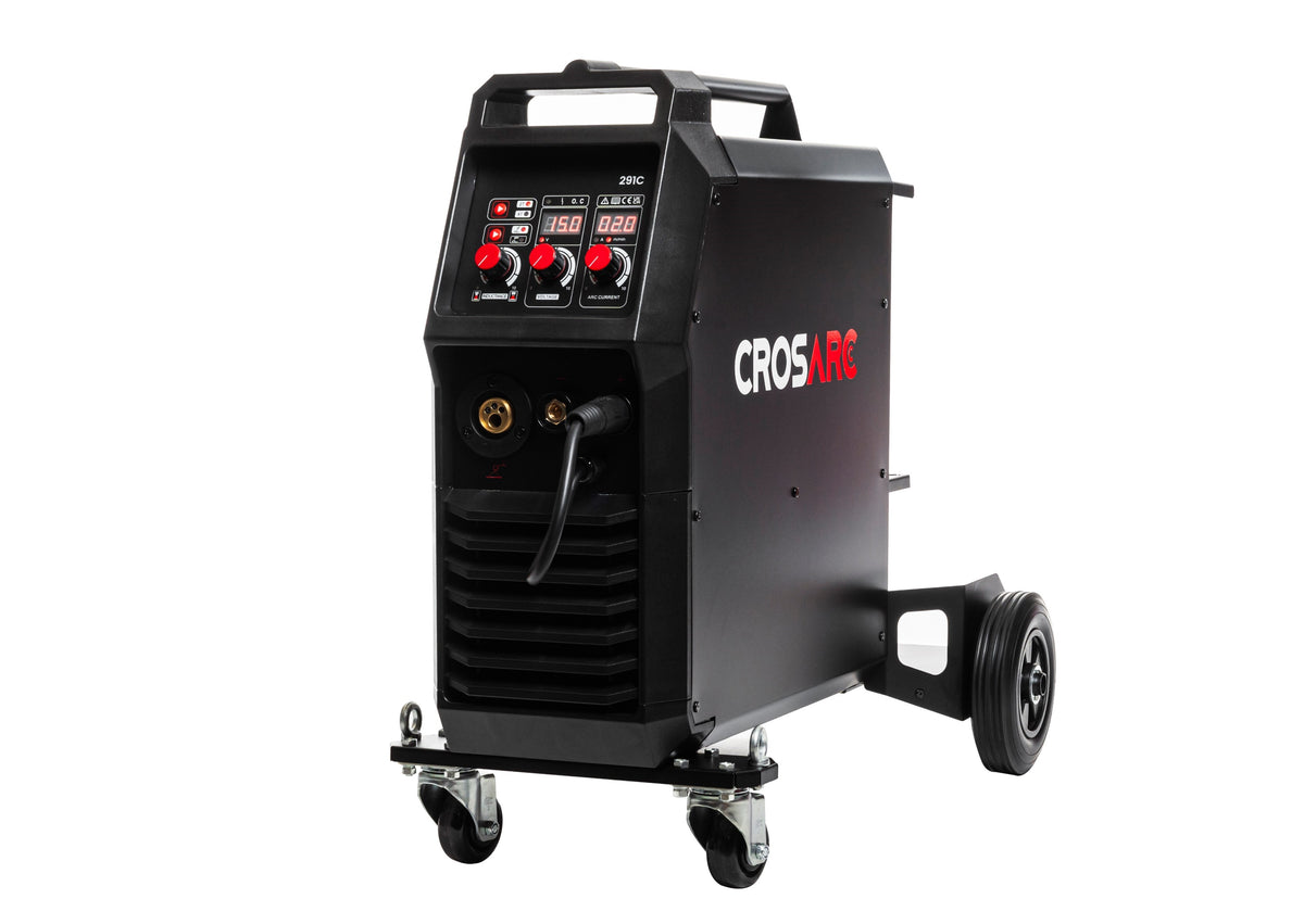 Crosarc MIG 291C 230V compact MIG/MMA welder on trolley