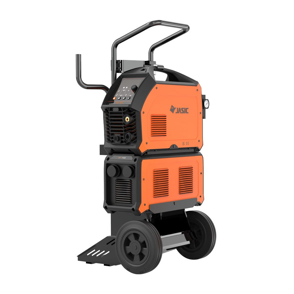 Jasic EVO CUT 80SC plasma cutter with compressor and trolley