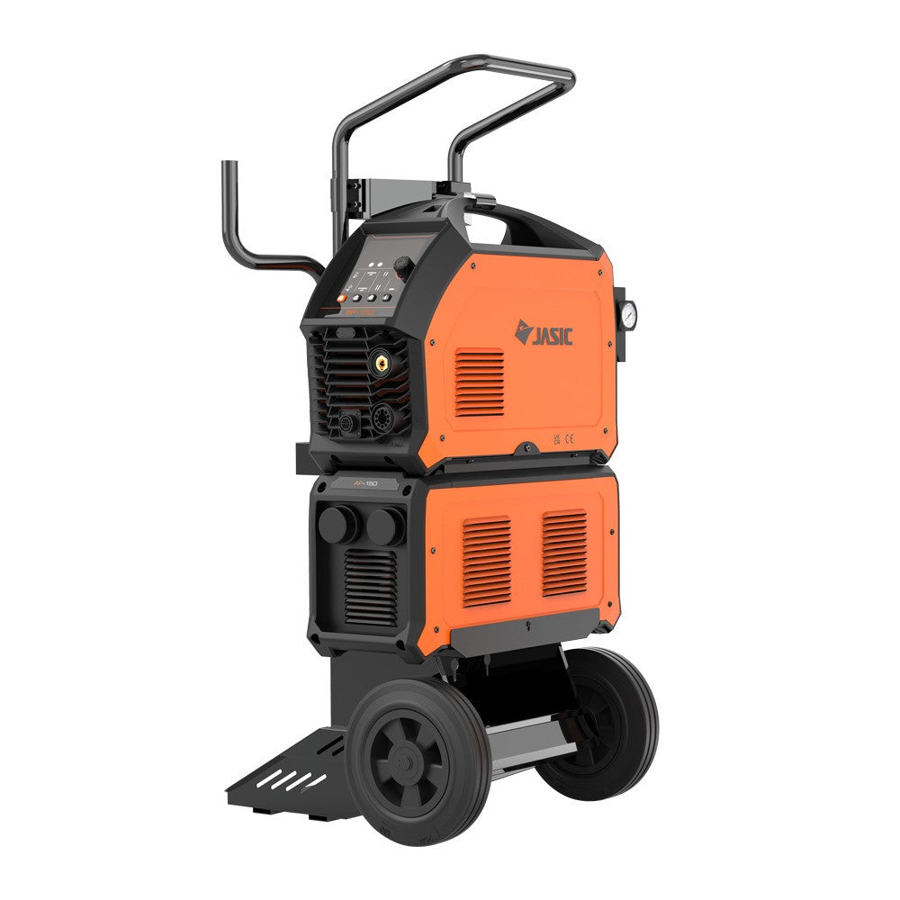 Jasic EVO CUT 100SC plasma cutter with compressor and trolley
