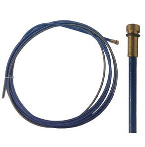 Genuine Binzel Blue PVC Steel Liner 0.6-0.8mm 5Mtr