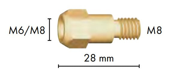 Genuine Binzel MB36 Tip Adaptor M6