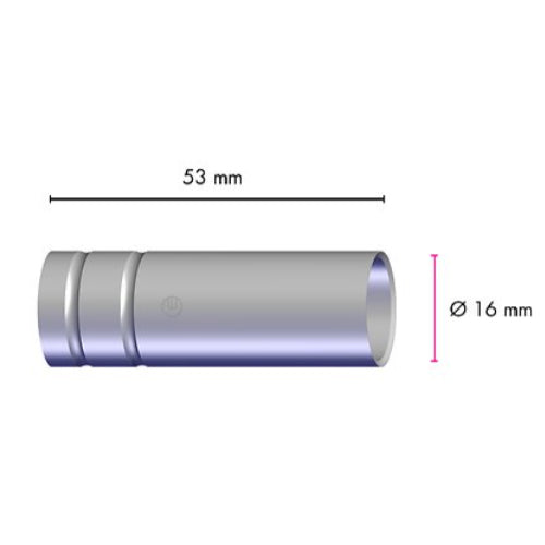 Genuine Binzel MB15 Cylindrical Gas Nozzle