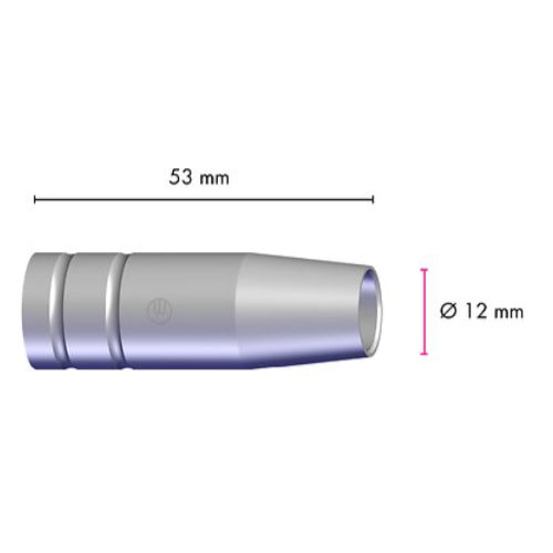 Genuine Binzel MB15 Conical Gas Nozzle