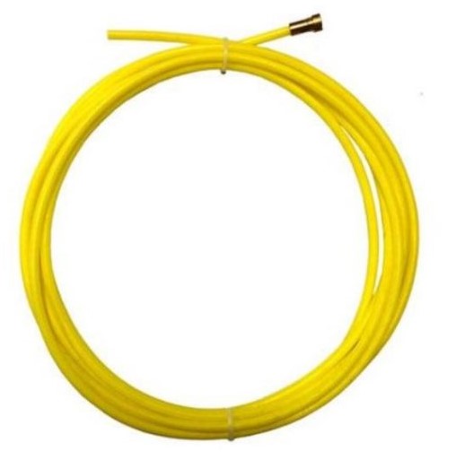 Genuine Binzel Yellow PVC Steel Liner 1.4-1.6mm 3Mtr
