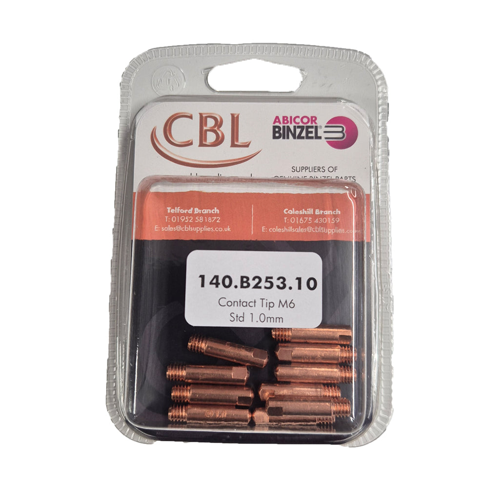 CBL BINZEL 1.0MM MB15 CONTACT TIP PK10