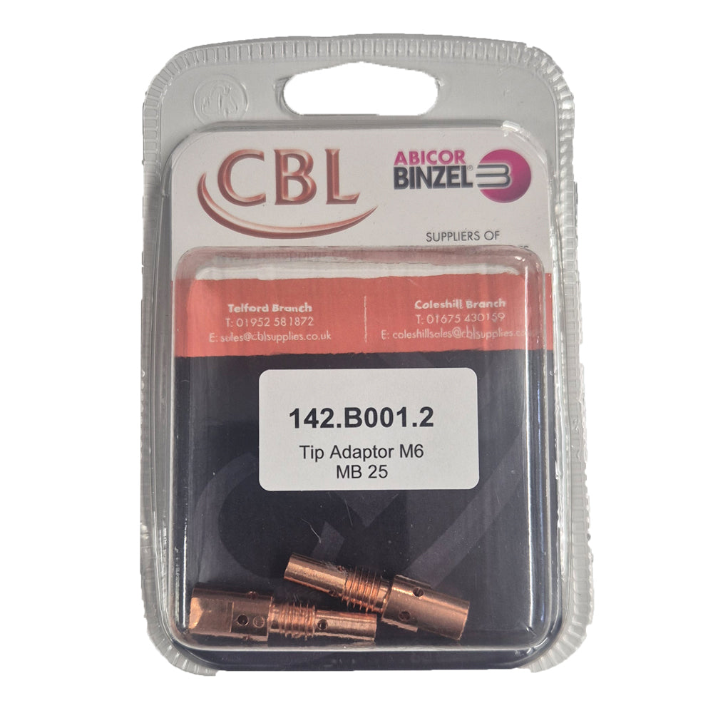 CBL BINZEL MB25 M6 TIP ADAPTOR PK2